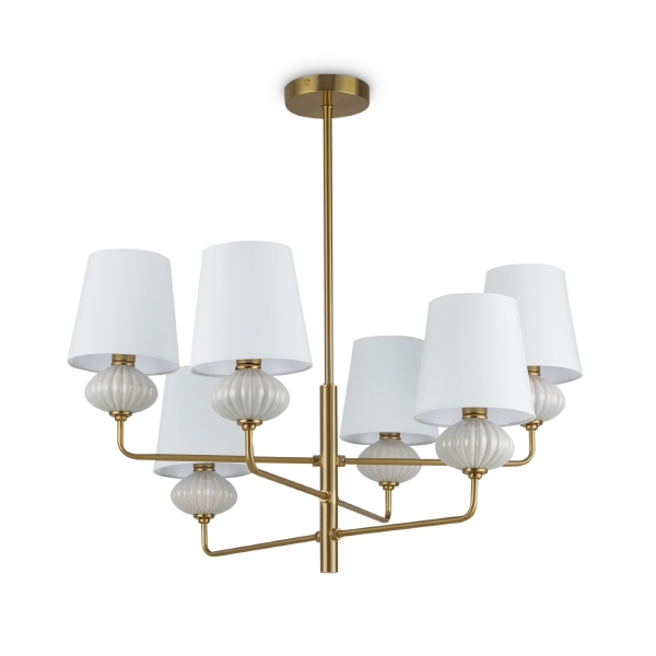 Люстра на штанге Ceramics FR2029PL-06BS