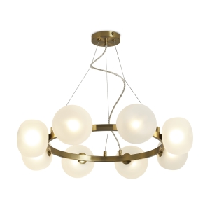 Подвесная люстра Donuts FR5444PL-08BS