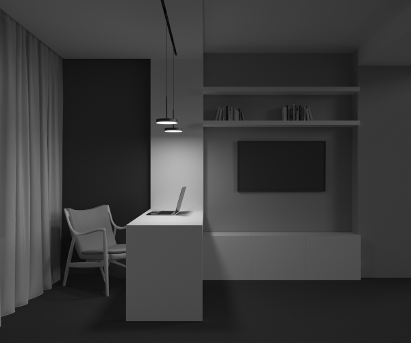 Трековый светильник Plato TR123-2-15W4K-B
