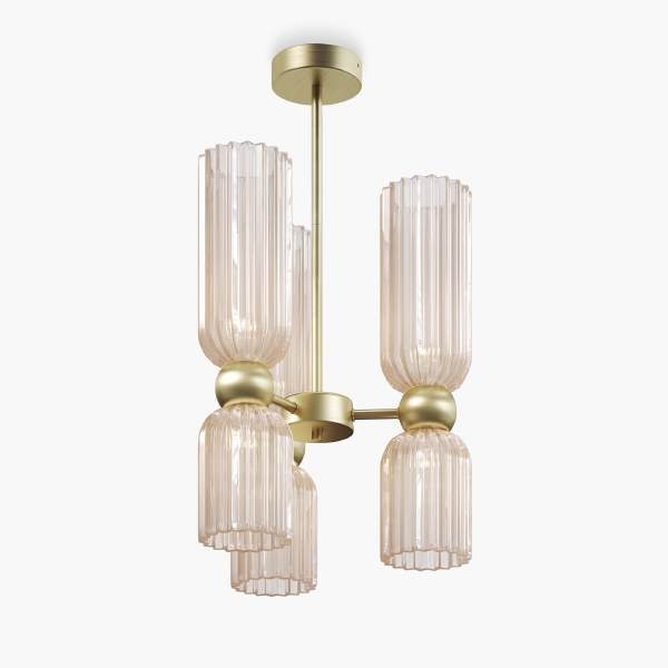 Люстра на штанге Antic MOD302PL-06CG