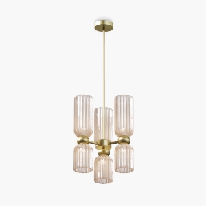 Люстра на штанге Antic MOD302PL-06CG