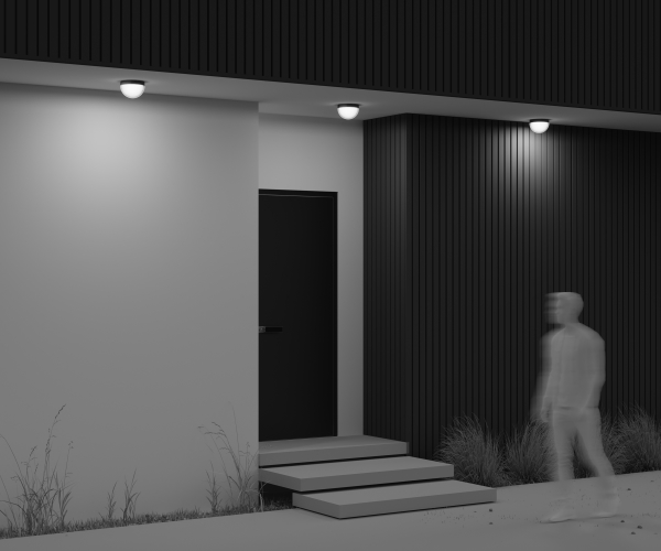 Уличный потолочный светильник Mon O438CL-L12GF3K