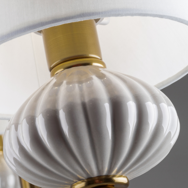 Люстра на штанге Ceramics FR2029PL-04BS