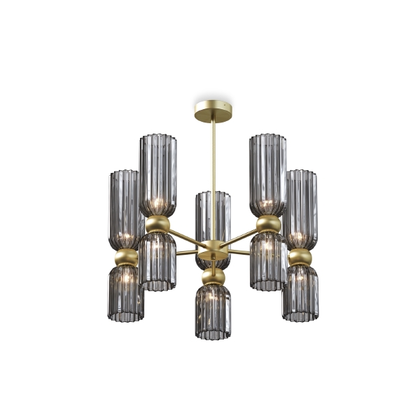 Люстра на штанге Antic MOD302PL-10GR