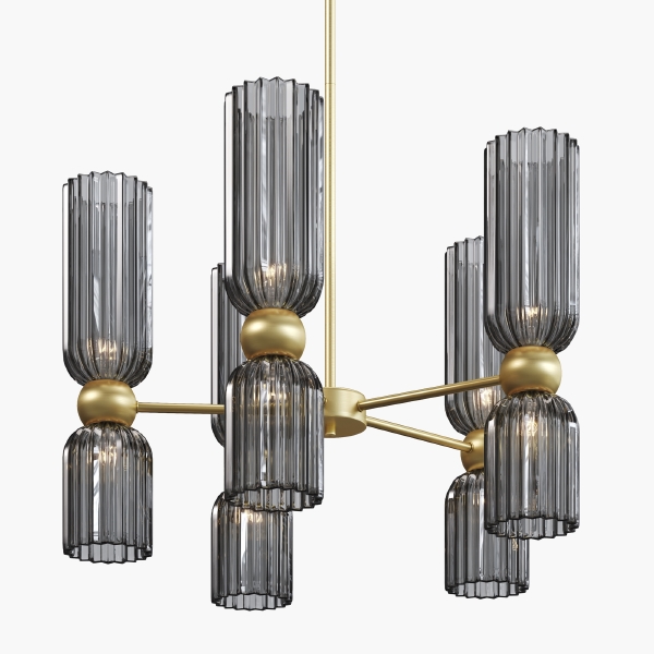 Люстра на штанге Antic MOD302PL-10GR