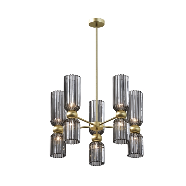 Люстра на штанге Antic MOD302PL-10GR