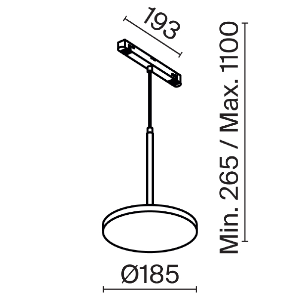 Трековый светильник Plato TR123-2-15W3K-B