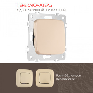 Выключатель Am-205 205.34-1.shampan