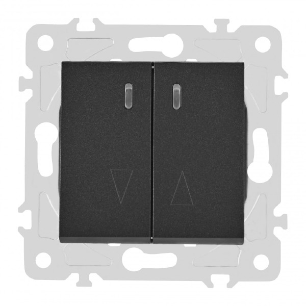 Выключатель Am-203 203.33-2.black