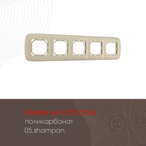 Рамка Am-505.05 505.05-5.shampan