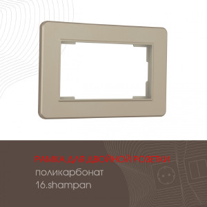 Рамка Am-502.16 502.16-double.shampan