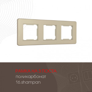Рамка Am-502.16 502.16-3.shampan