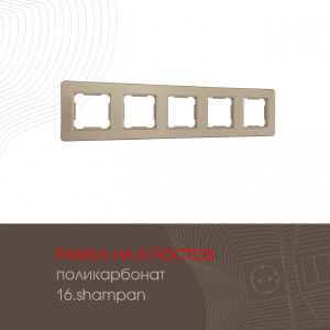 Рамка Am-502.16 502.16-5.shampan