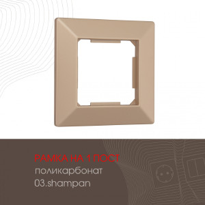 Рамка Am-503.03 503.03-1.shampan