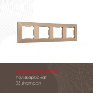 Рамка Am-503.03 503.03-4.shampan