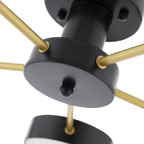 Потолочная люстра Ferrara 252006/5 Bk/Bk