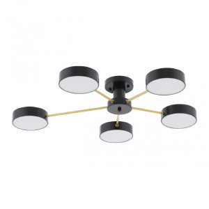 Потолочная люстра Ferrara 252006/5 Bk/Bk