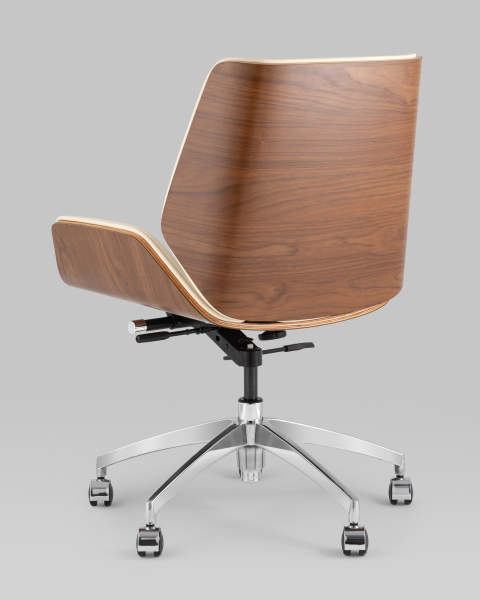 Кресло офисное Crown A312-A8383-1walnutback