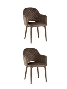 Комплект стульев Венера диамант MC16-2YS KD HLR-49 (NP) 2X