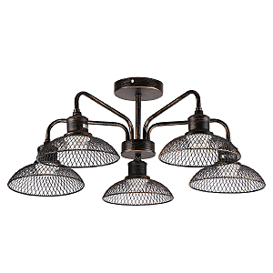 Потолочная люстра IMEX MD.0757-5-S BR