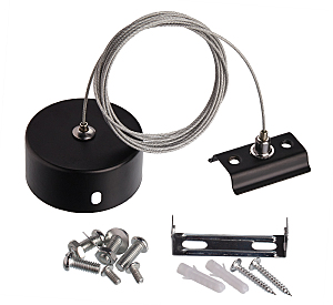 Монтажный элемент Трек 1 Bk IL.0010.2145