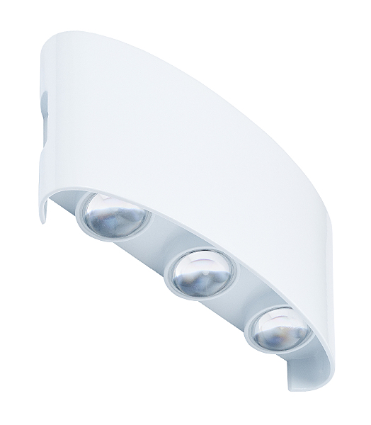 Уличный настенный светильник Cross IL.0014.0001-6 WH