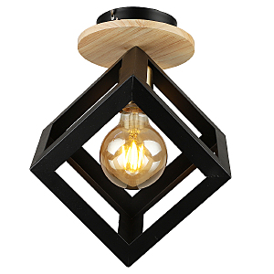 Светильник потолочный Geos MD.4781-1-P BK