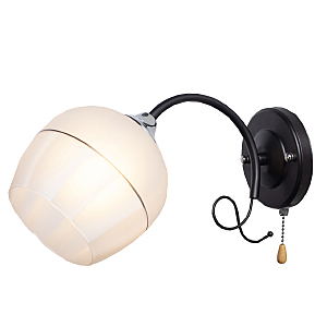 Настенное бра IMEX MD.3314-1-W BK+CH