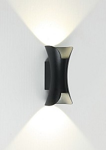 Уличный настенный светильник Wels IL.0014.0007 BK