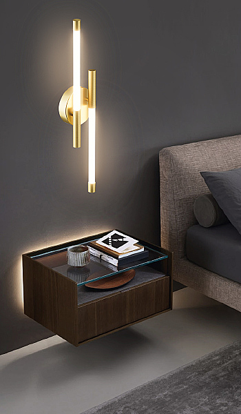 Настенный светильник Toscana PLW-7048-570SGD