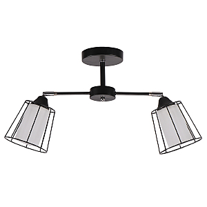 Потолочная люстра IMEX MD.24380-2-S BK+CH