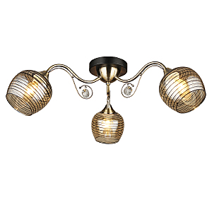 Потолочная люстра IMEX MD.4044-3-S AB+BK