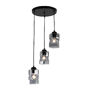 Светильник подвесной IMEX MD.8807-3-P BK