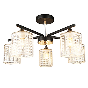 Потолочная люстра IMEX MD.4092-5-S CF+FGD