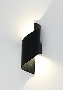Уличный настенный светильник Wels IL.0014.0006 BK