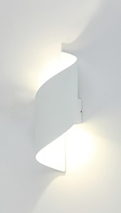 Уличный настенный светильник Wels IL.0014.0006 WH