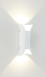 Уличный настенный светильник Wels IL.0014.0007 WH