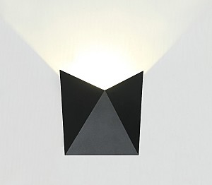 Уличный настенный светильник Wels IL.0014.0010 BK