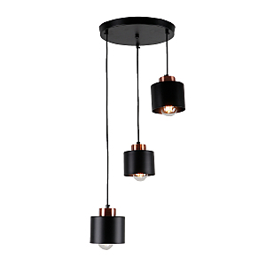 Светильник подвесной Tinto MD.8826-3-P BK+AB