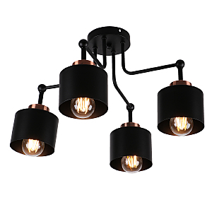 Потолочная люстра Tinto MD.8828-4-S BK+AB