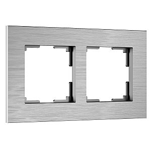 Рамка Werkel W0023506/ Рамка на 2 поста AluMax (алюминий)