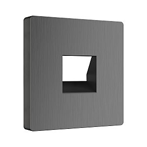 Накладка на механизм Werkel W1192004/ Накладка для телефонной розетки RJ-11 (графит рифленый)