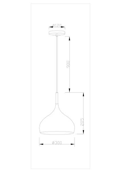 Светильник подвесной Eline V1295-1P
