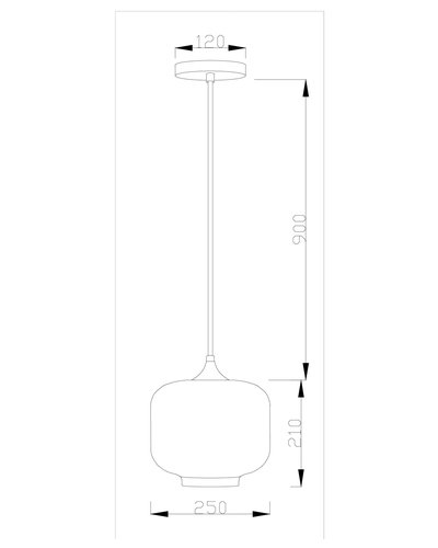 Светильник подвесной Teen V2132-P