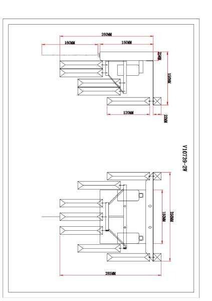 Настенное бра Crystal V10739-2W