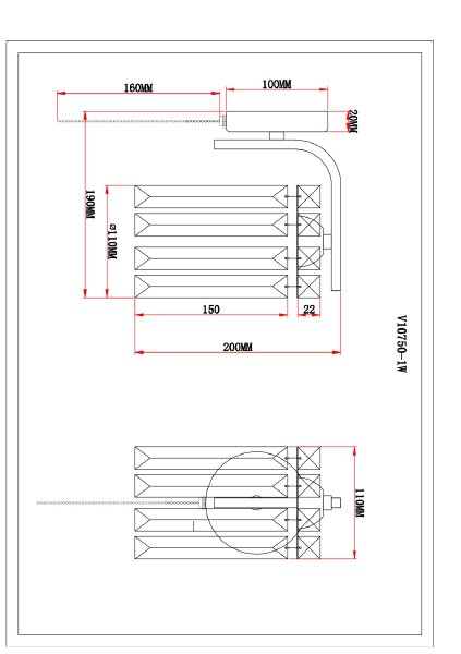 Настенное бра Everly V10750-1W