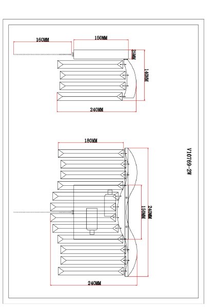 Настенное бра Wave V10769-2W