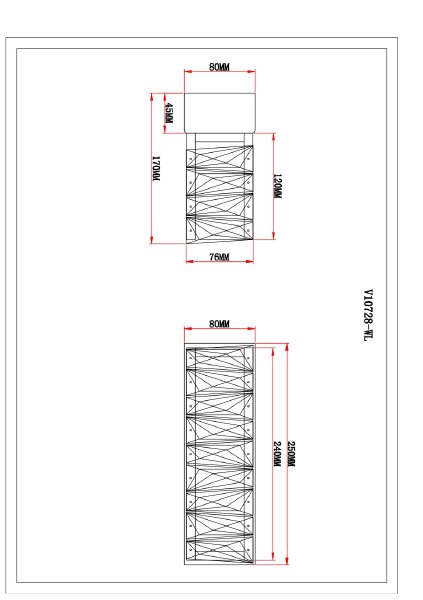 Настенное бра Asti V10728-WL