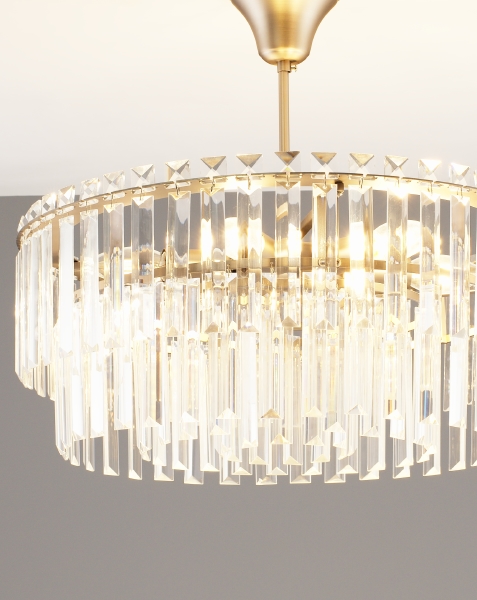 Потолочная люстра Crystal V10737-6P