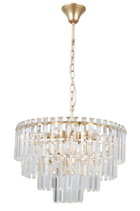 Подвесная люстра Crystal V10742-9P